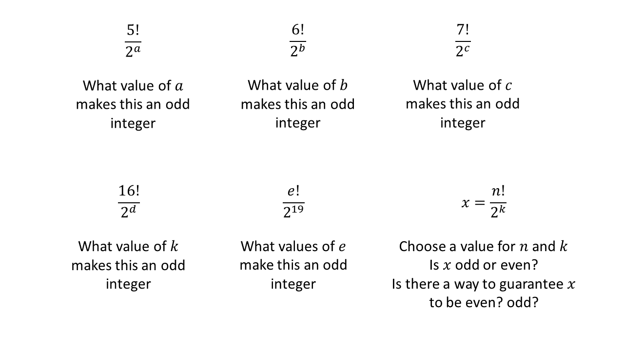 Factorial Fun – Chelekmaths